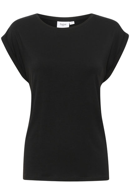 T-shirt Adelia - Saint Tropez | Noir