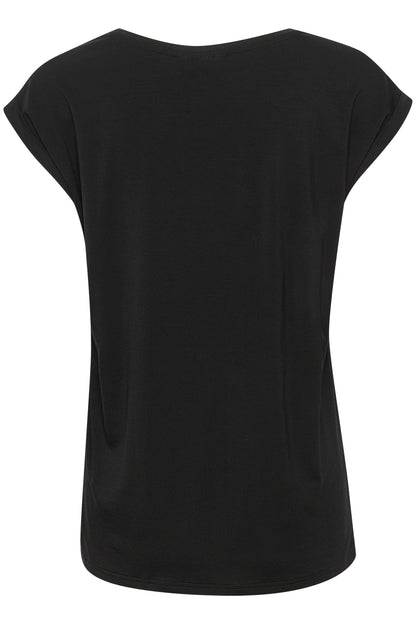 T-shirt Adelia - Saint Tropez | Noir