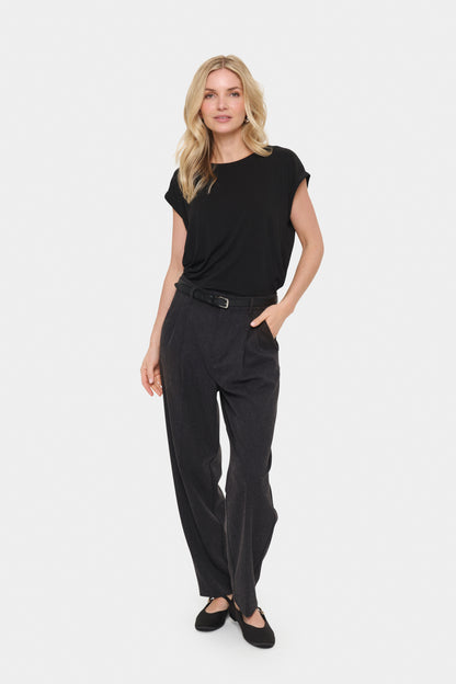 T-shirt Adelia - Saint Tropez | Noir
