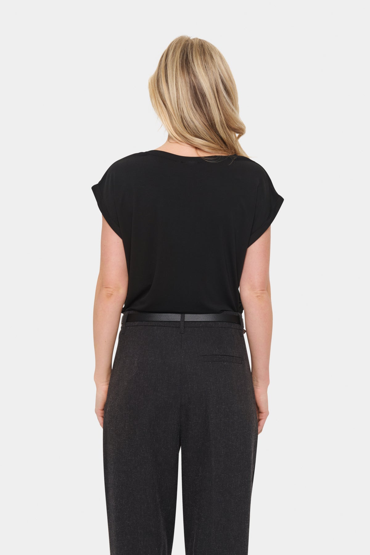 T-shirt Adelia - Saint Tropez | Noir
