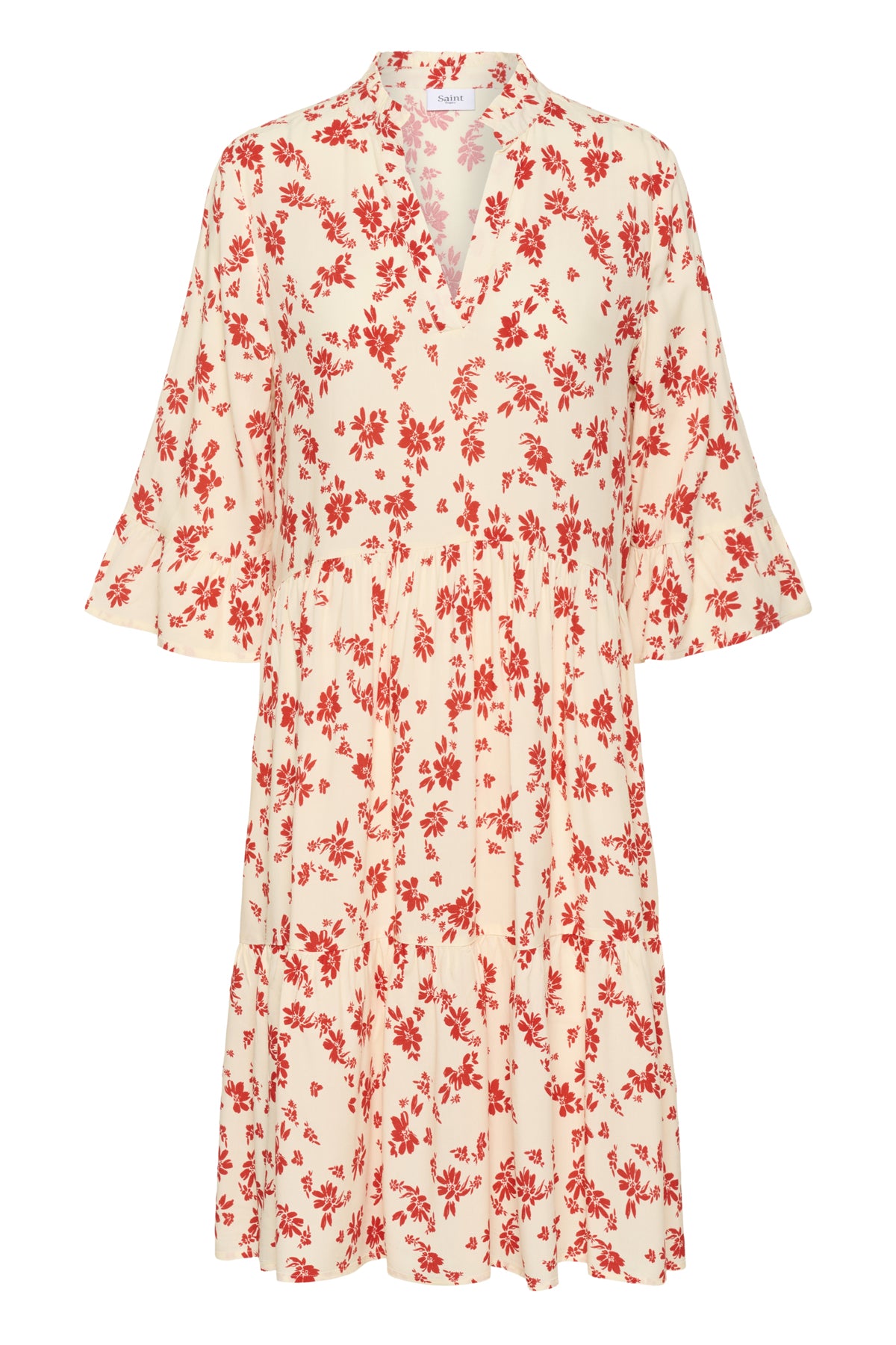 Robe Eda | Rouge tangerine