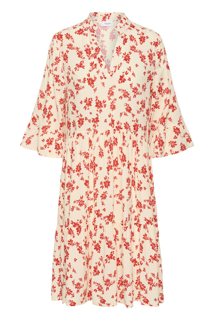 Robe Eda | Rouge tangerine