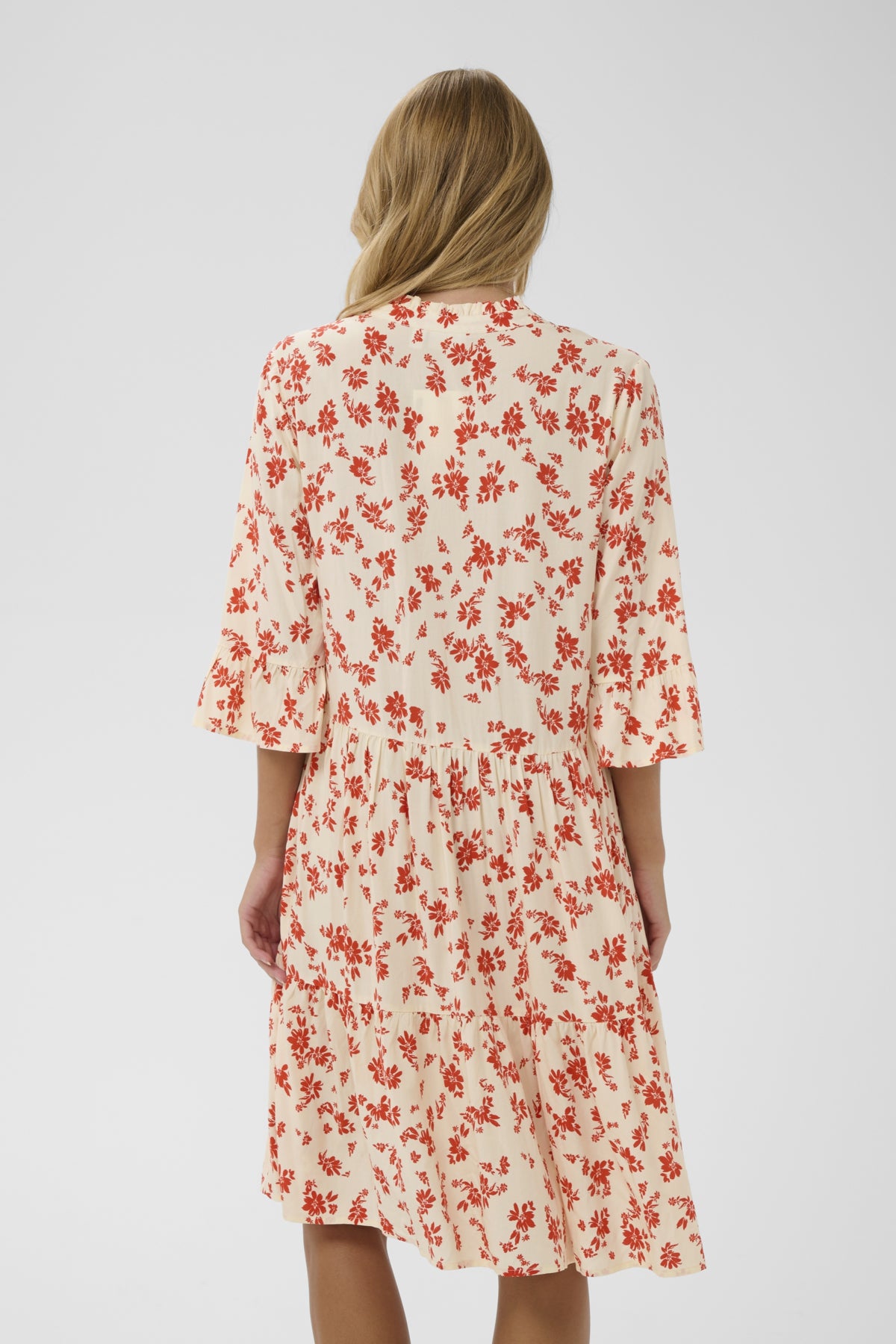 Robe Eda | Rouge tangerine