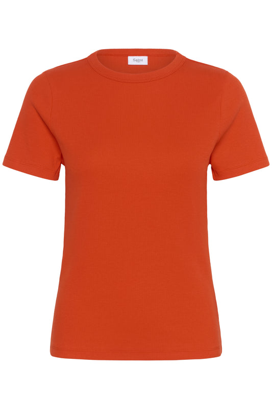 T-Shirt Aster | Rouge Poinciana