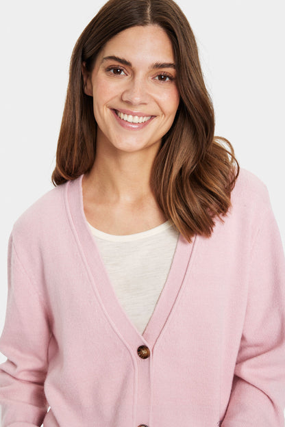 Cardigan Inva | Rose nectar