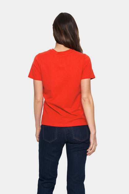 T-Shirt Kortnea | Rouge coquelicot