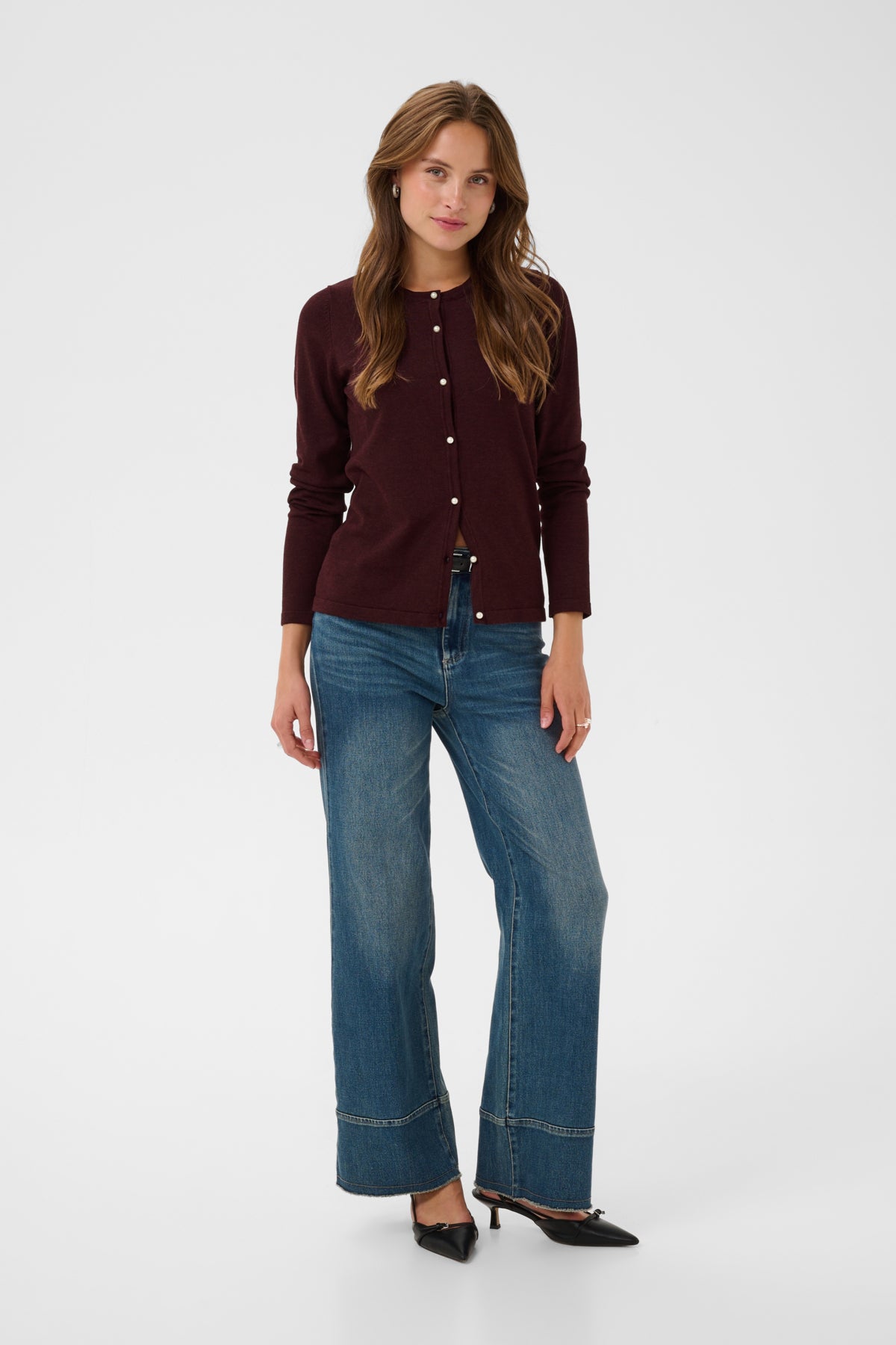 Cardigan Jemma - Saint-Tropez | Bourgogne