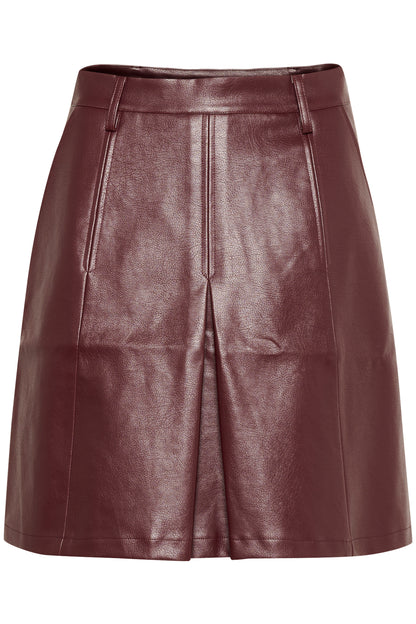 Jupe Lavinia | Chocolat bordeaux