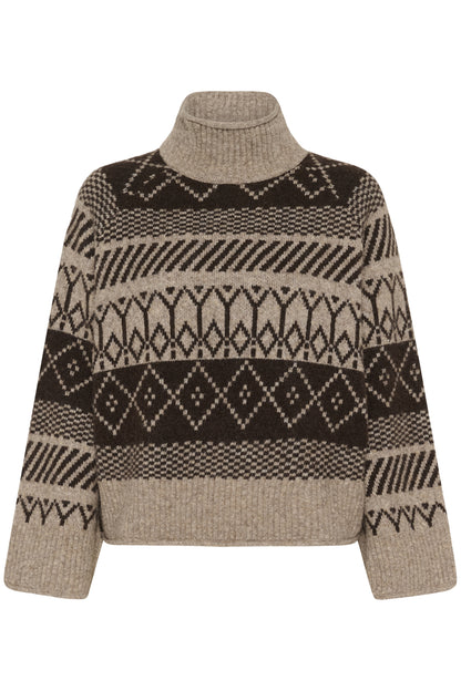 Tricot Micha | Brun
