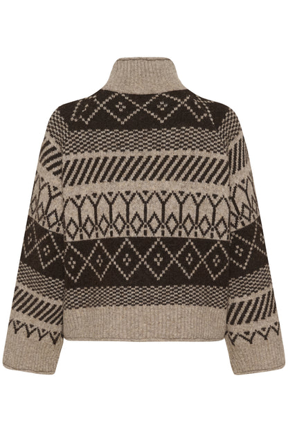 Tricot Micha | Brun