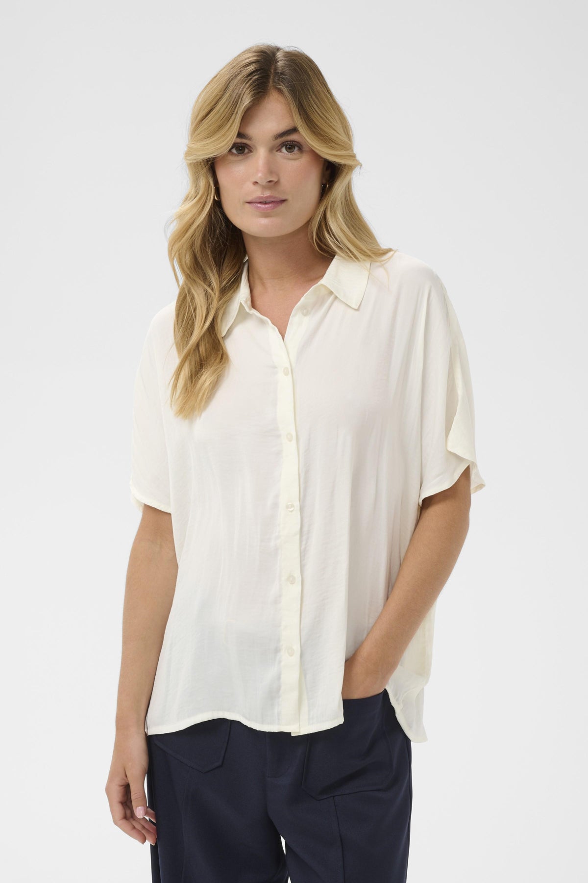 Blouse Madsine | Blanc cassé