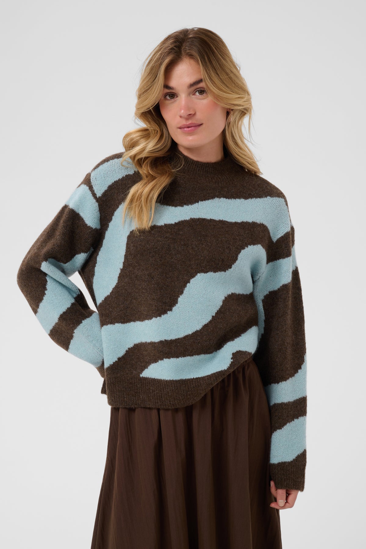 Tricot Mallie - Saint Tropez | Brun