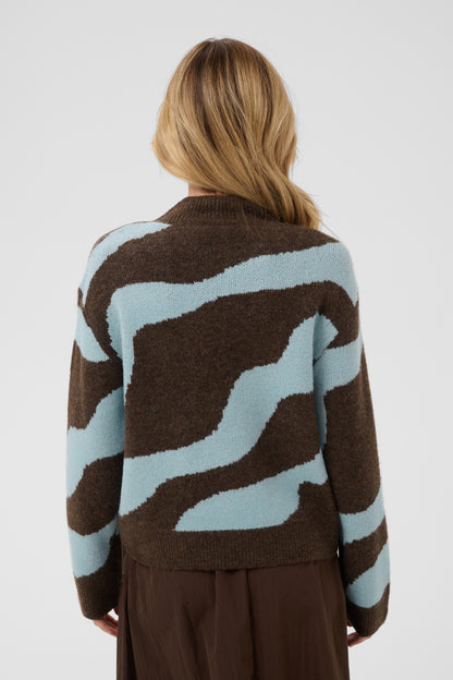 Tricot Mallie - Saint Tropez | Brun