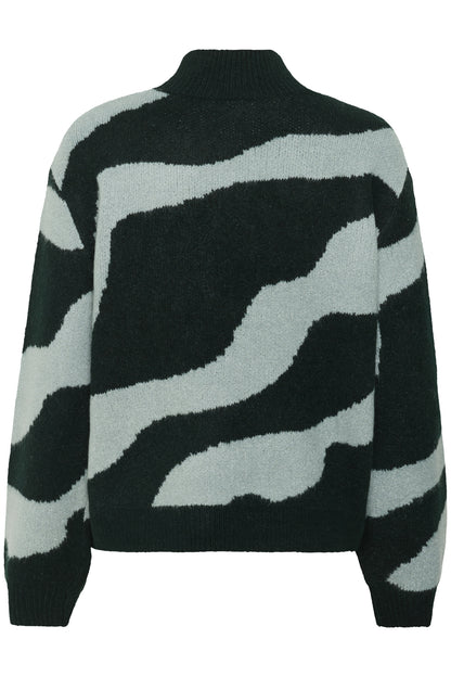 Tricot Mallie | Vert foncé