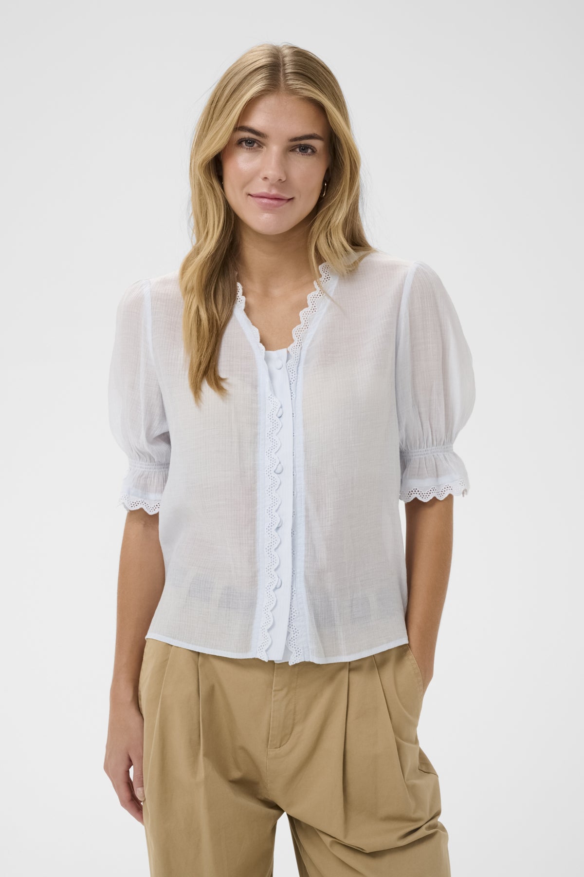 Blouse Kristel | Bleu pâle