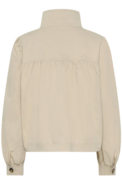 Manteau Olina | Beige Oxford