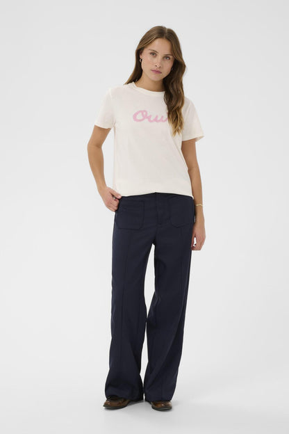 T-shirt Odine | Blanc cassé