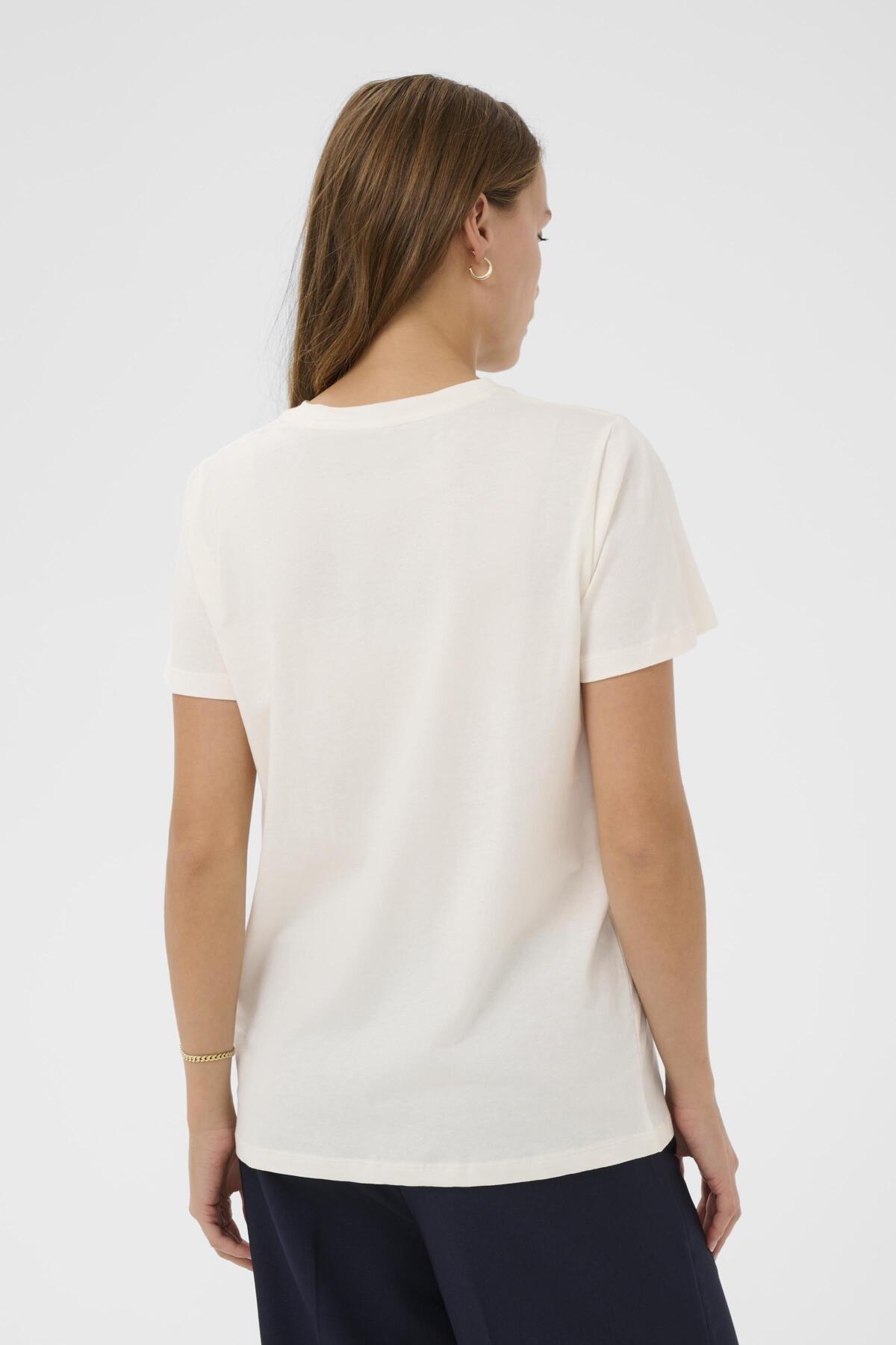 T-shirt Odine | Blanc cassé