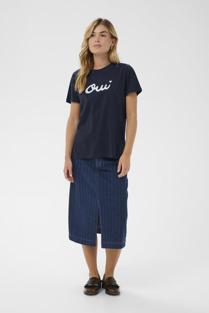 T-shirt Odine | Marine