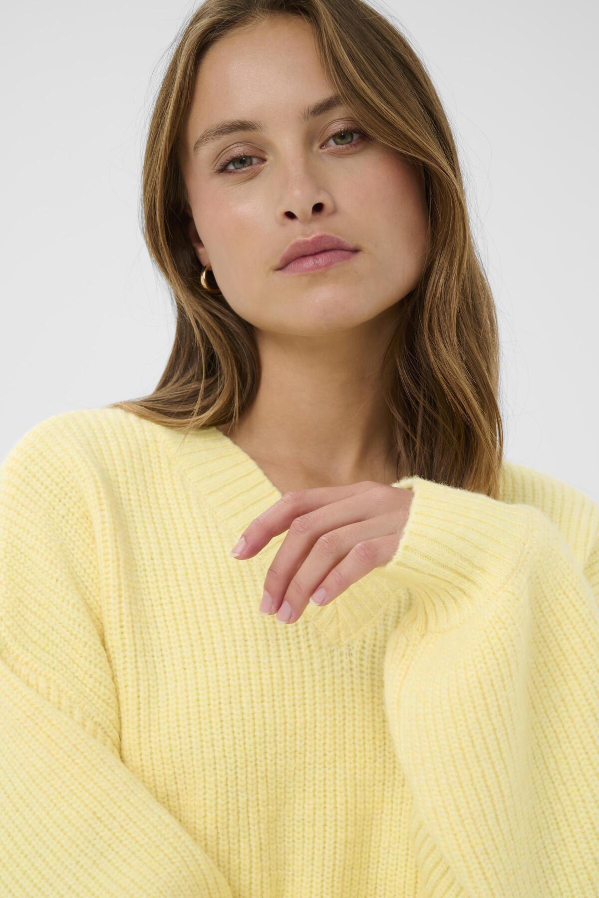 Tricot Ottoline | Jaune citron