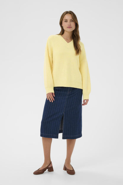 Tricot Ottoline | Jaune citron
