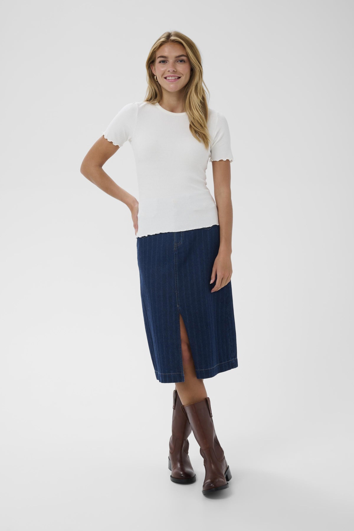 T-shirt Olalia | Blanc cassé