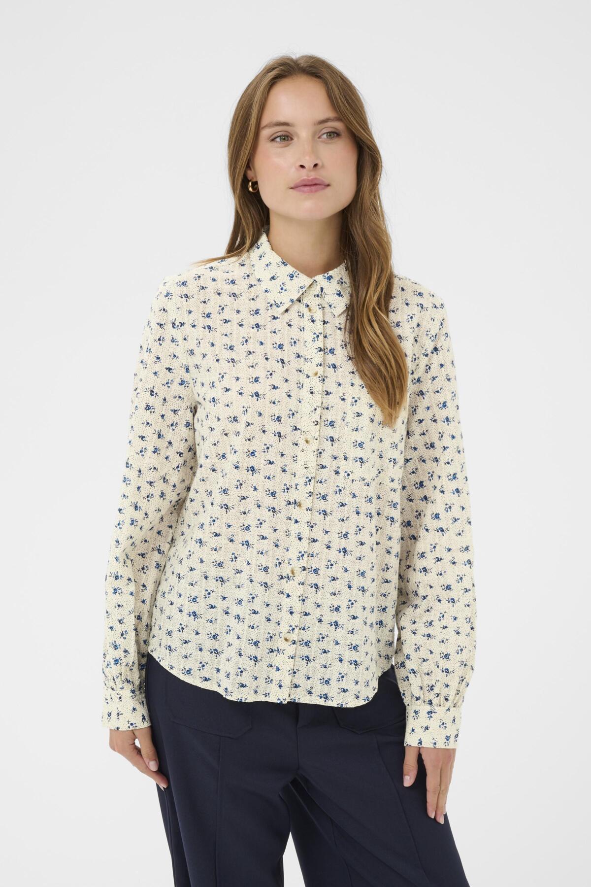 Chemise Omelia | Blanc cassé