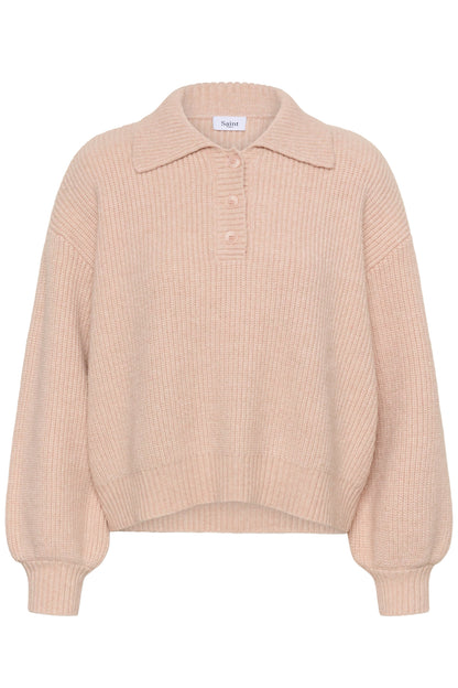 Tricot Ottoline | Rose perle