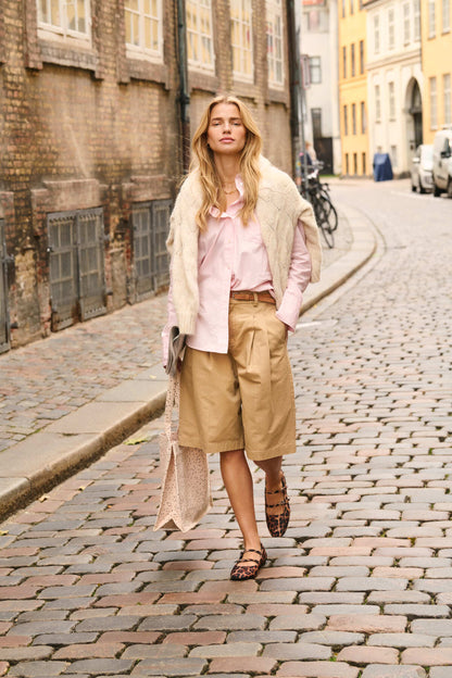 Bermuda Parker | Beige