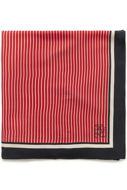 Foulard Priscilla - Saint Tropez | Rouge et noir