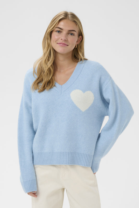 Tricot Paria | Bleu poudre