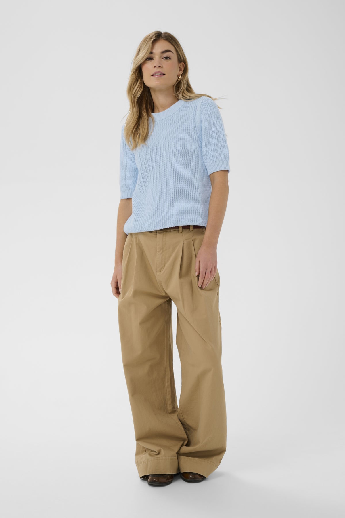 Tricot Pilia | Bleu poudre