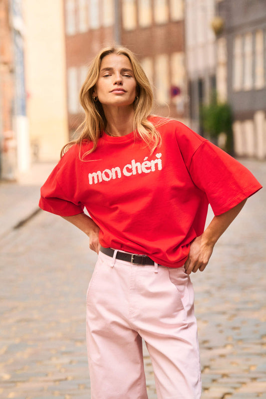 Chandail Panna | Rouge tangerine