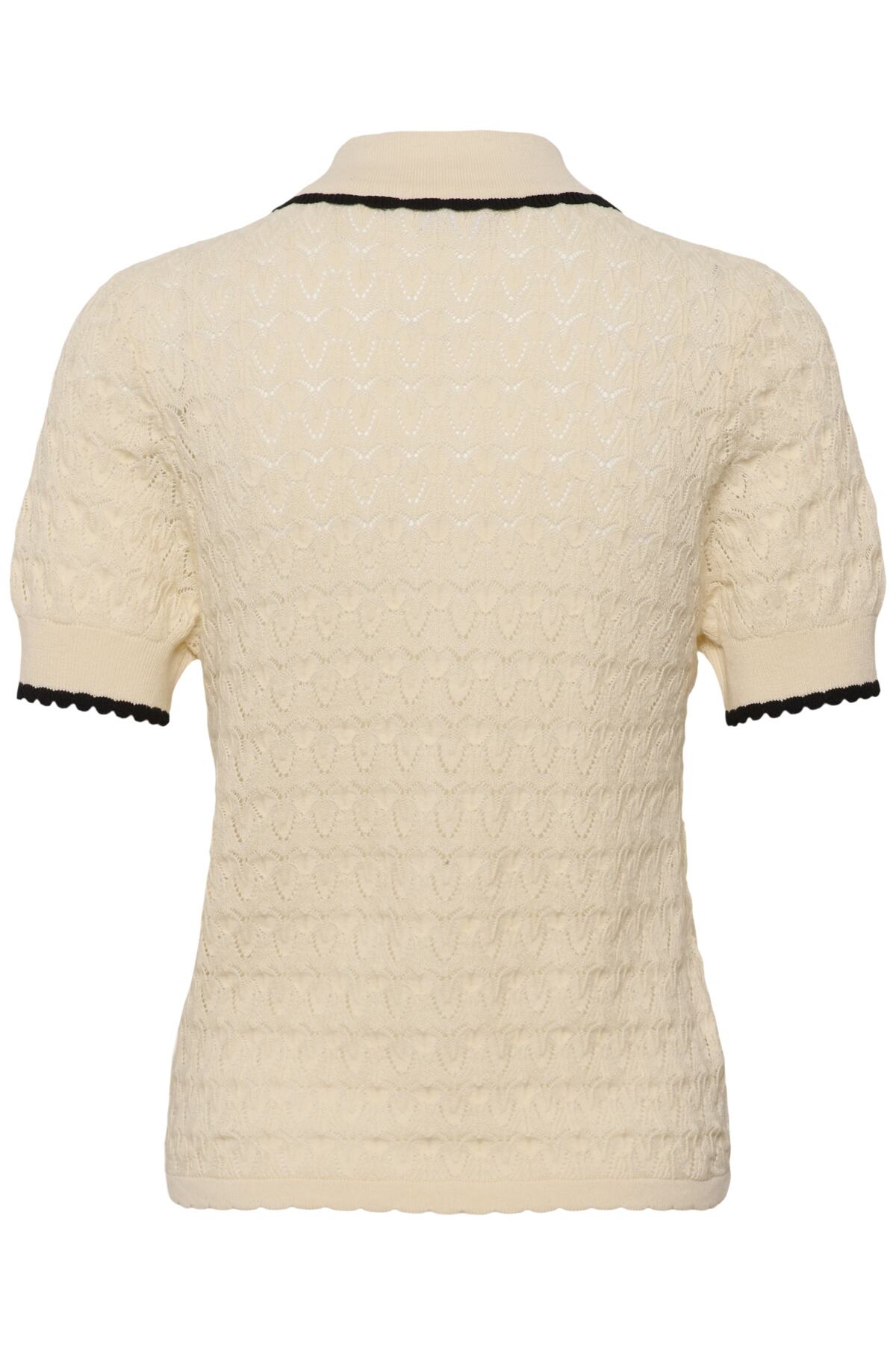 Cardigan polo Ronette - Saint Tropez | Écru
