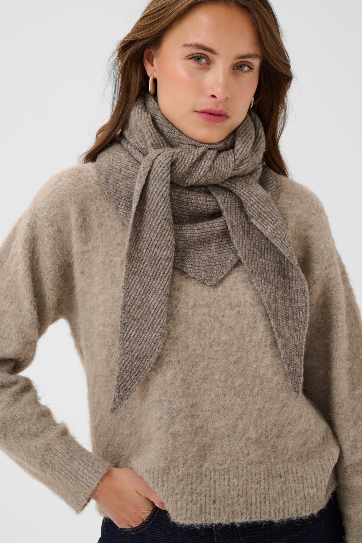 Foulard Lullu — Saint Tropez | Gris