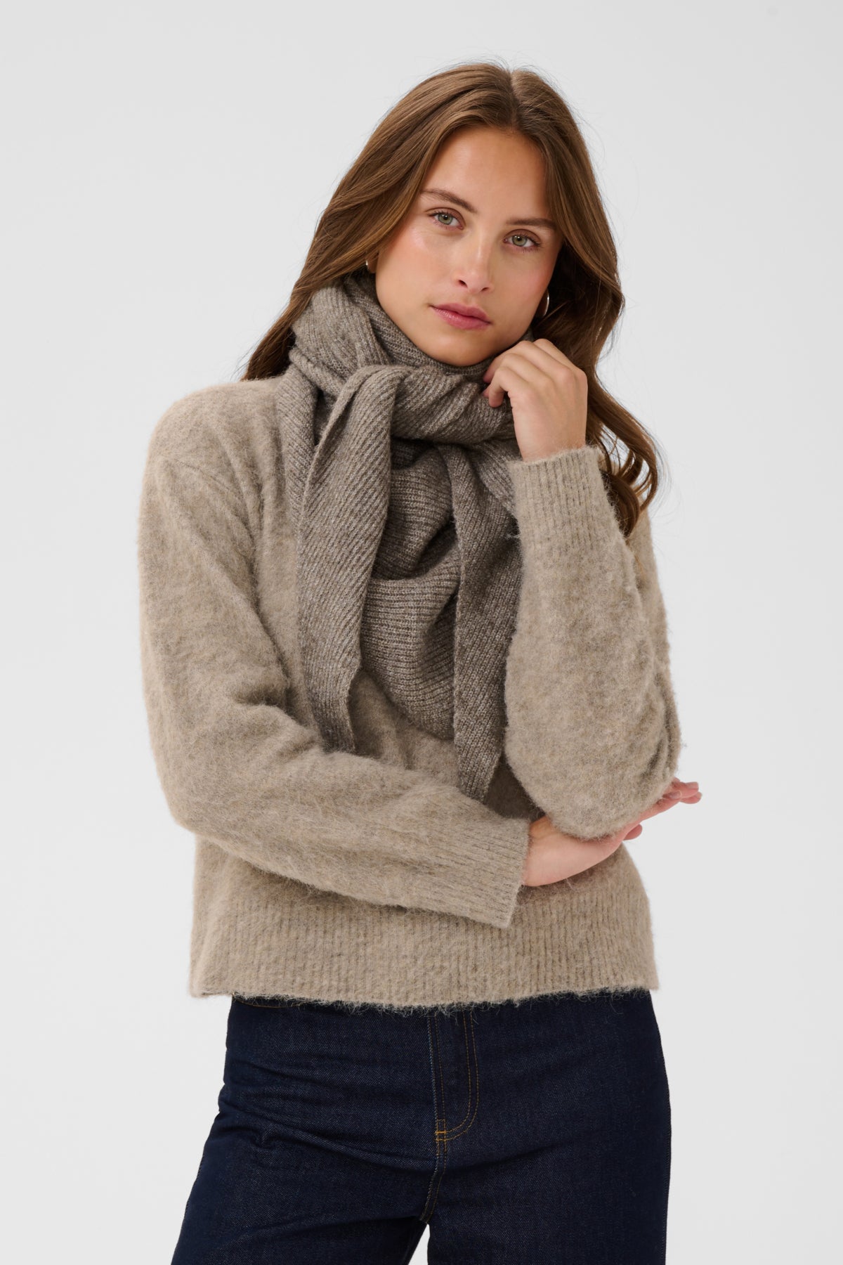 Foulard Lullu — Saint Tropez | Gris