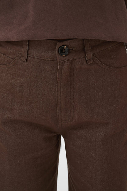 Pantalon Shiloh - Saint Tropez | Brun chocolat