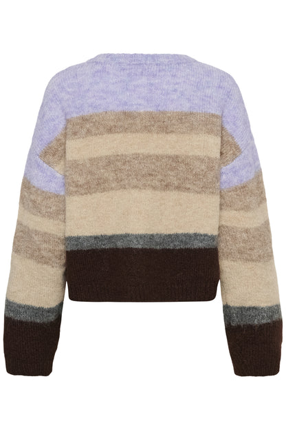 Cardigan Seraphina - Saint Tropez | Chocolat - lilas