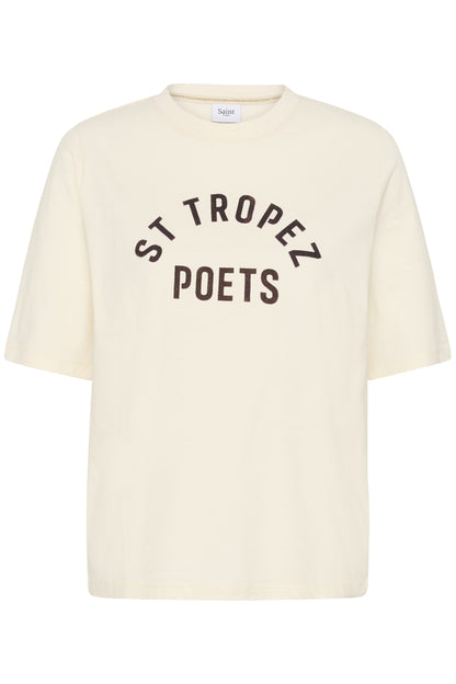T-shirt Sessily - Saint Tropez | Blanc crème