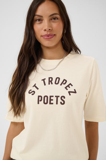 T-shirt Sessily - Saint Tropez | Blanc crème