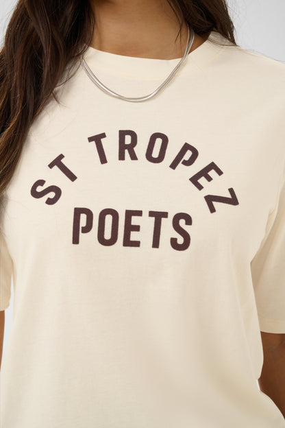 T-shirt Sessily - Saint Tropez | Blanc crème