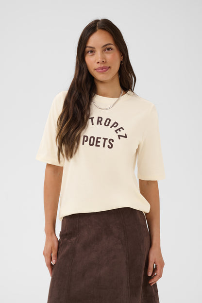 T-shirt Sessily - Saint Tropez | Blanc crème