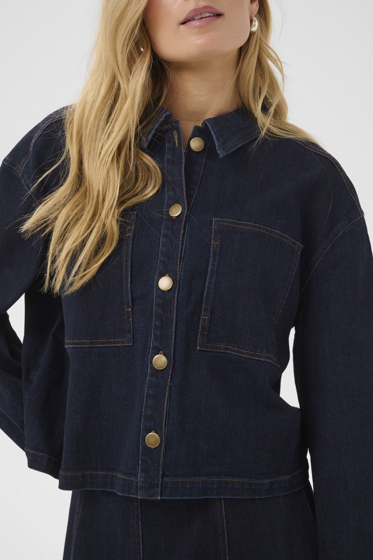 Veste jeans Sambrina - Saint Tropez | Denim foncé