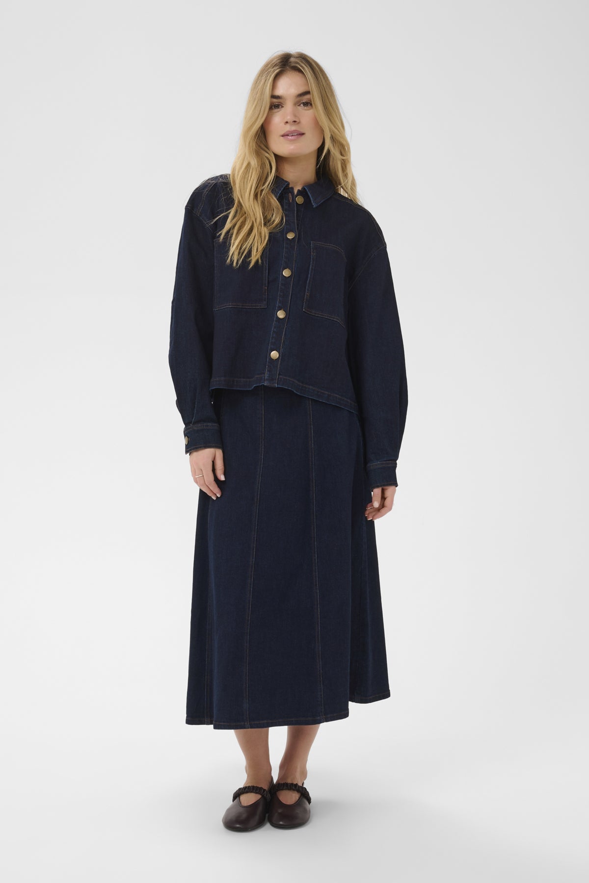 Veste jeans Sambrina - Saint Tropez | Denim foncé