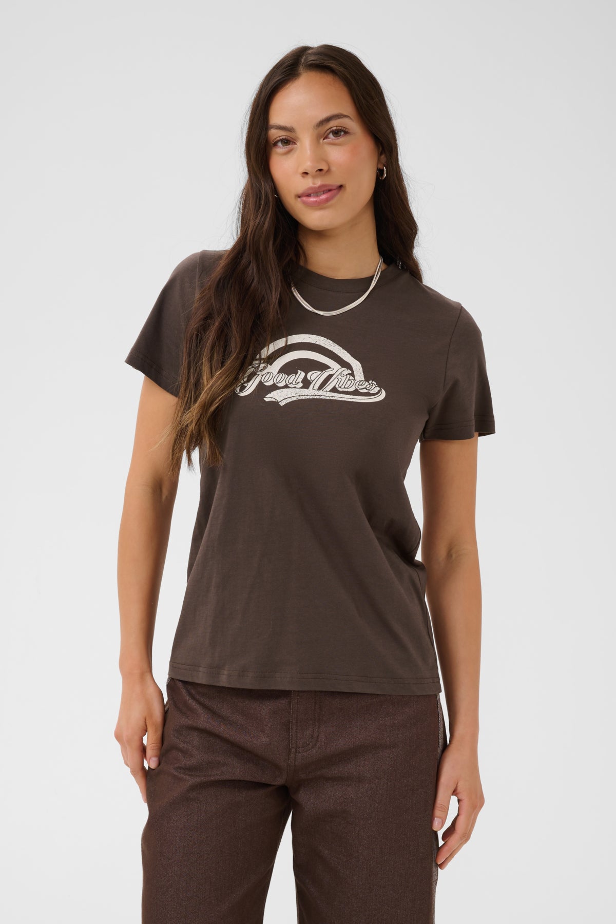 T-shirt Suvi - Saint Tropez | Brun chocolat