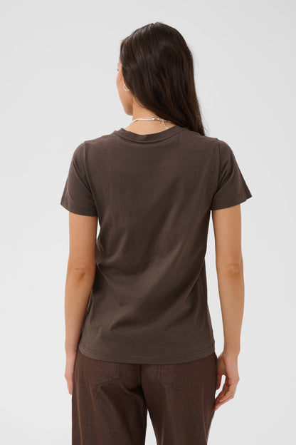 T-shirt Suvi - Saint Tropez | Brun chocolat