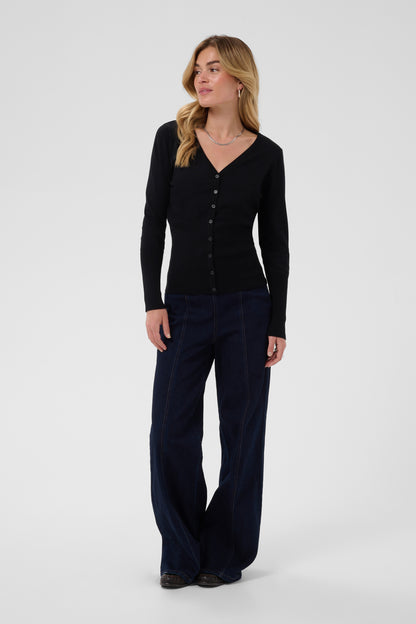 Cardigan Mila - Saint-Tropez | Noir