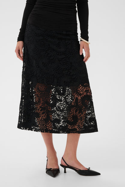 Jupe Tafy — Saint Tropez | Noir
