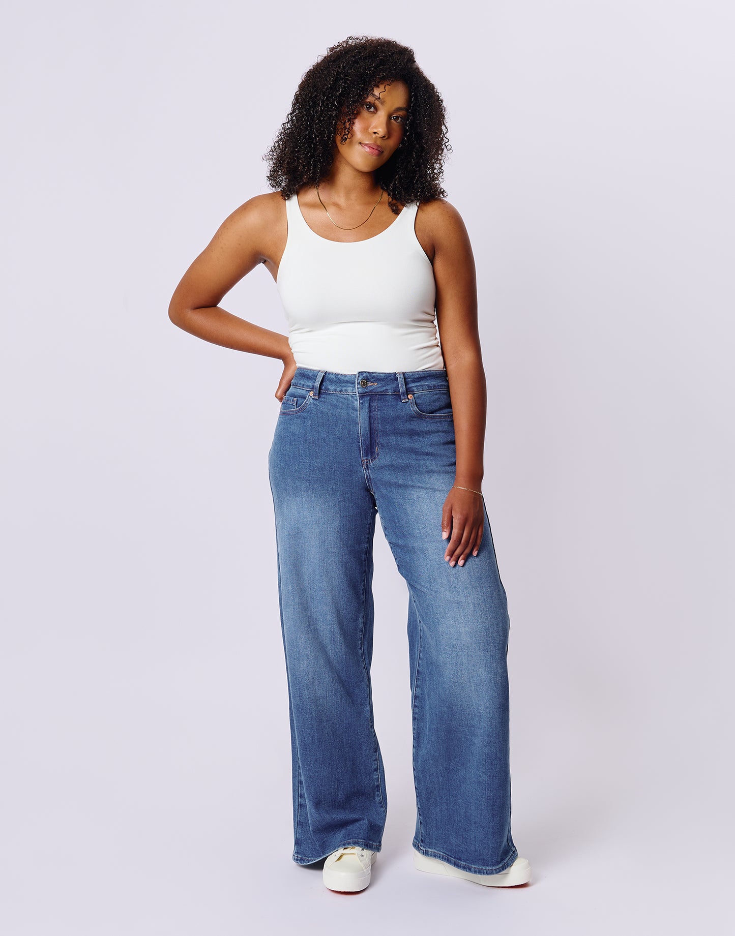 Jeans Aurore - dailystory | Bleu moyen