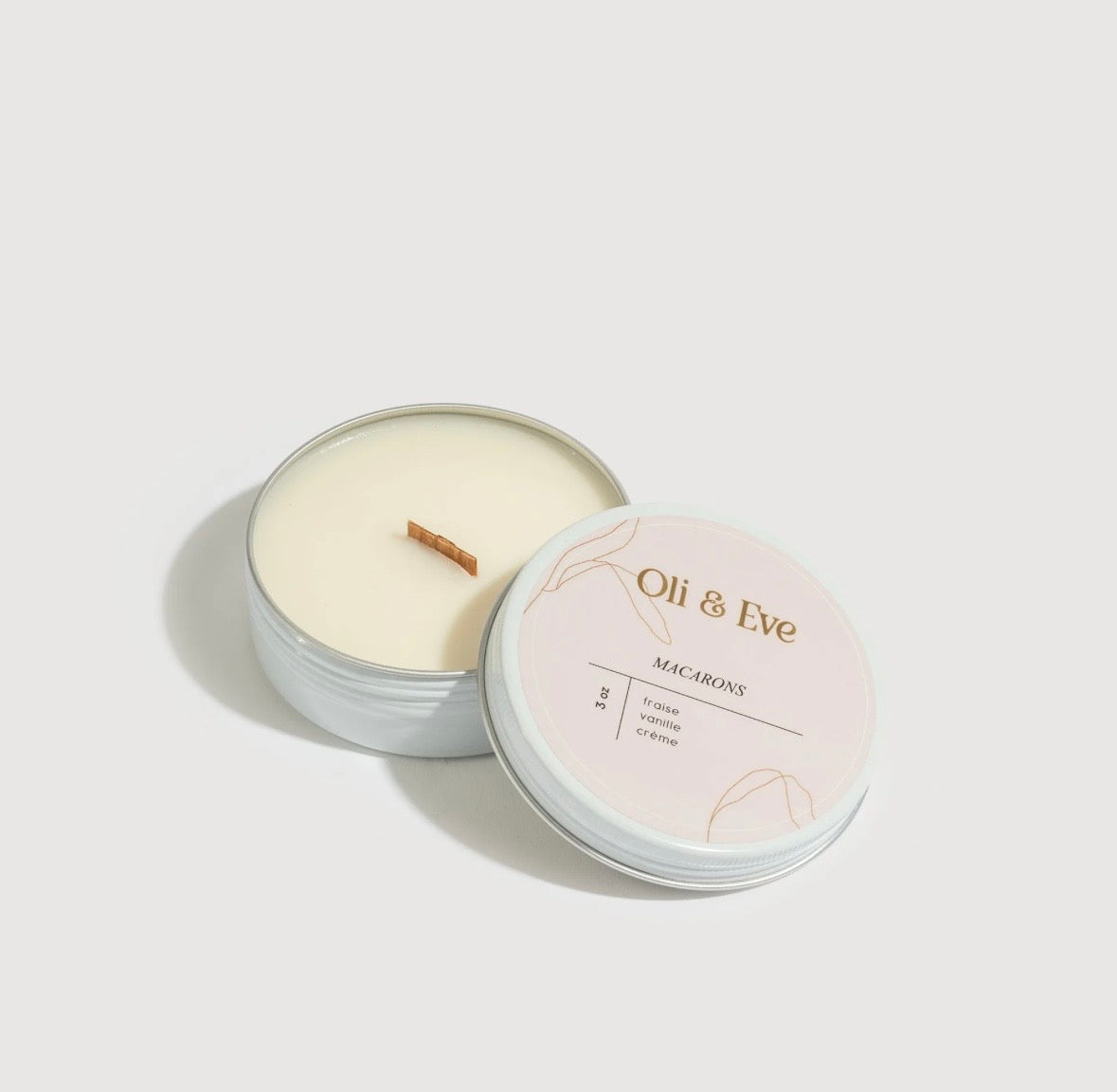 Bougie Oli & Ève | Macarons